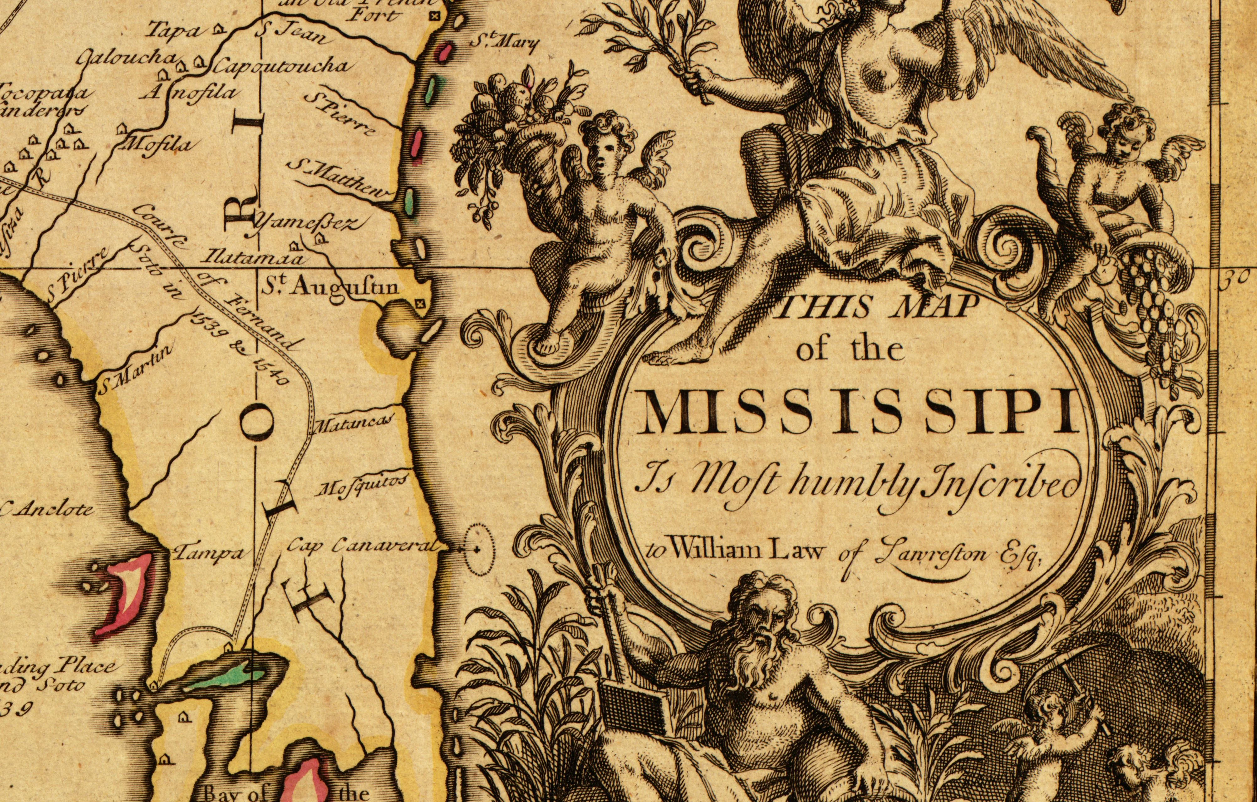A Map of Louisiana and the River Mississippi, 1721 - Image 5