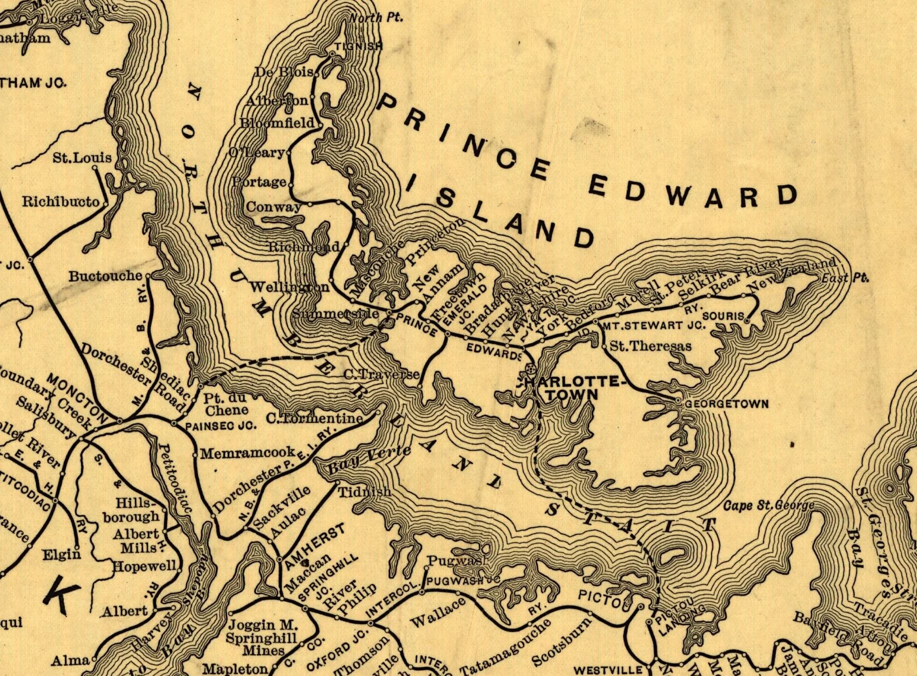 Boston & Maine Railroads and Connections, 1898 - Image 4