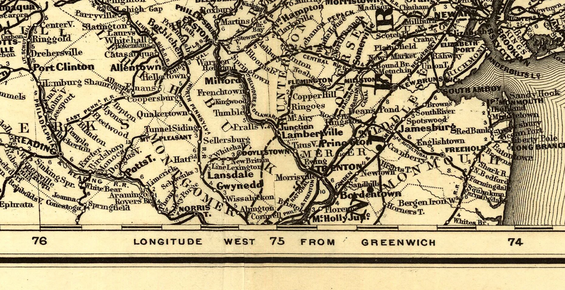 Connecticut Western Railroad and Its Connections, 1871 - Image 6