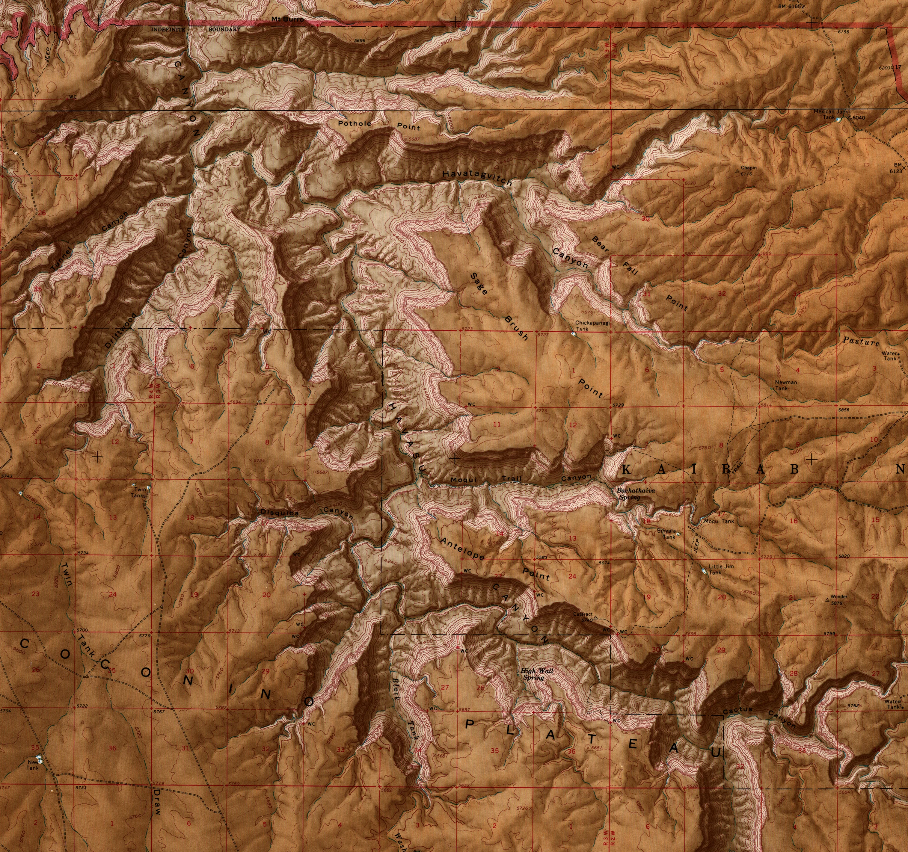 Grand Canyon National Park and Vicinity, Arizona, 1972 - Image 6