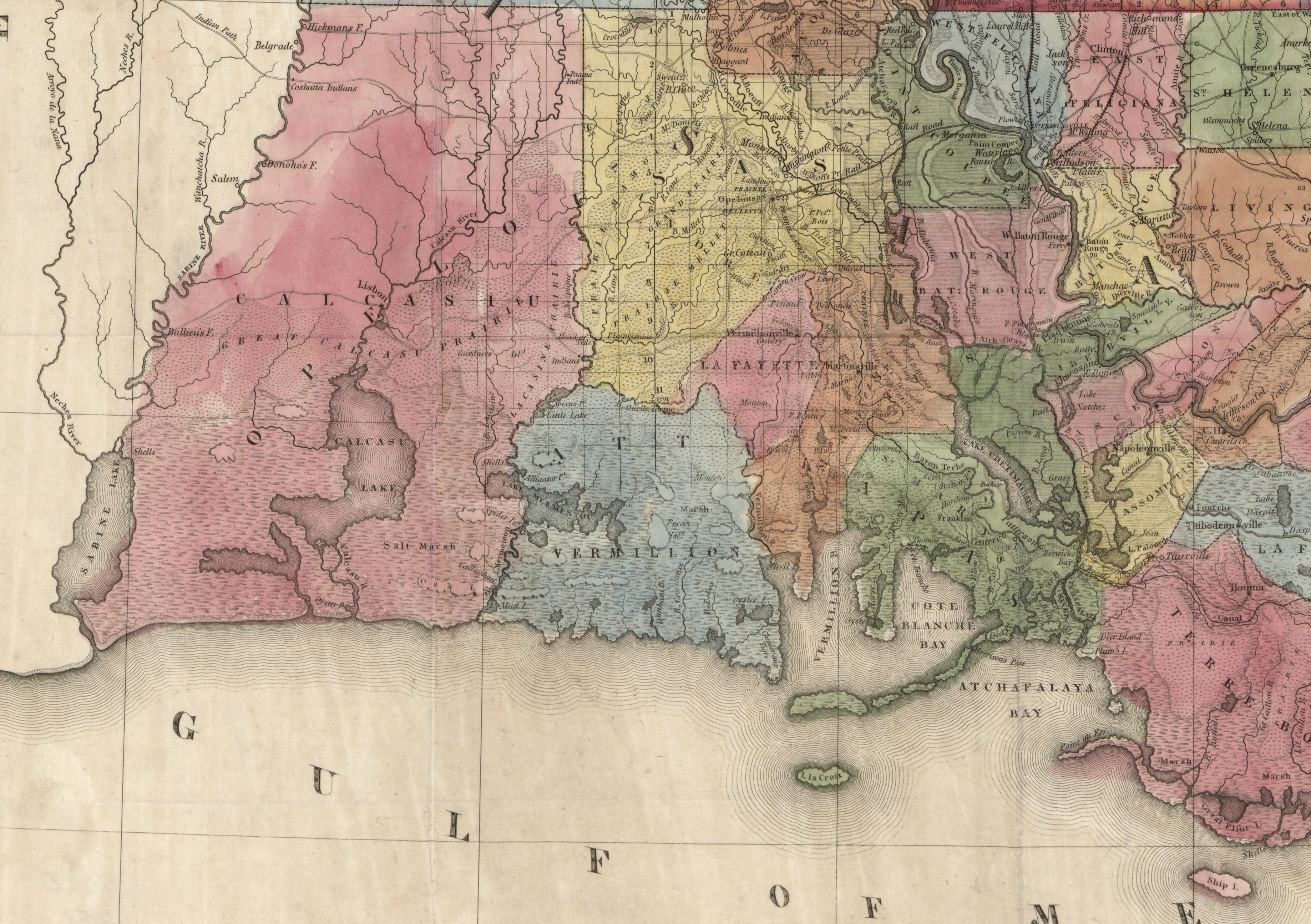 Louisiana and Mississippi, 1851 - Image 4