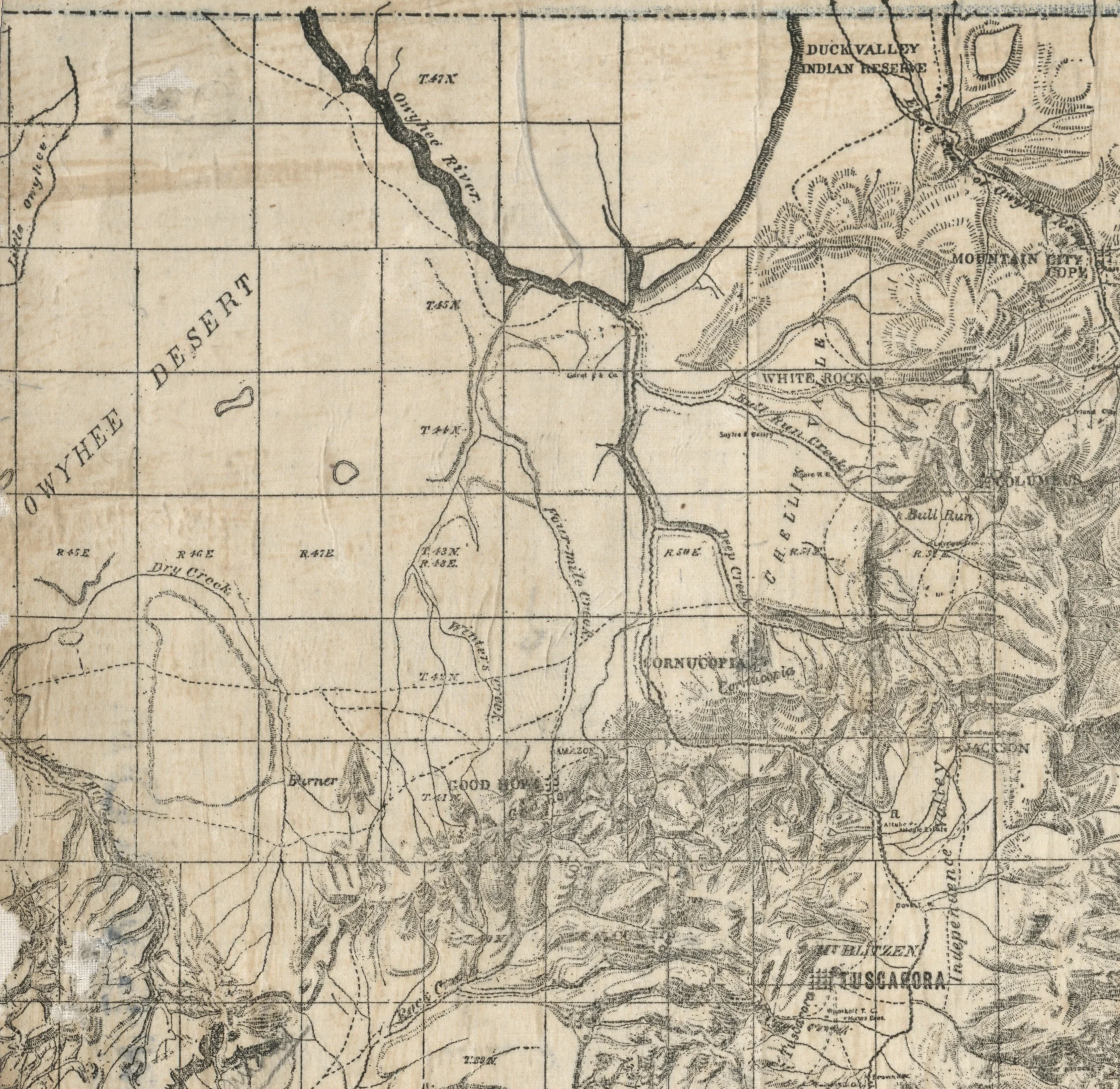 Map of Elko County, Nevada, 1894 - Image 3