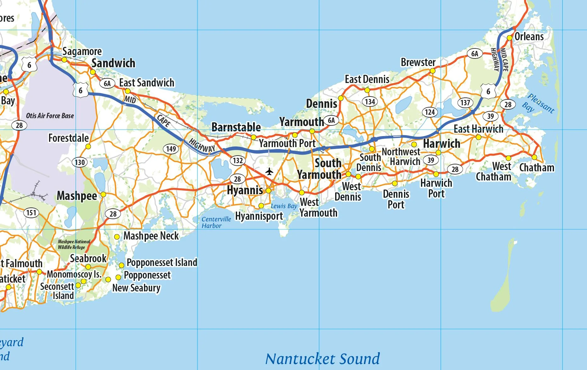 Massachusetts State Wall Map - Image 6