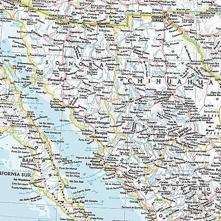 Mexico by National Geographic from The Atlas of the World - Image 3