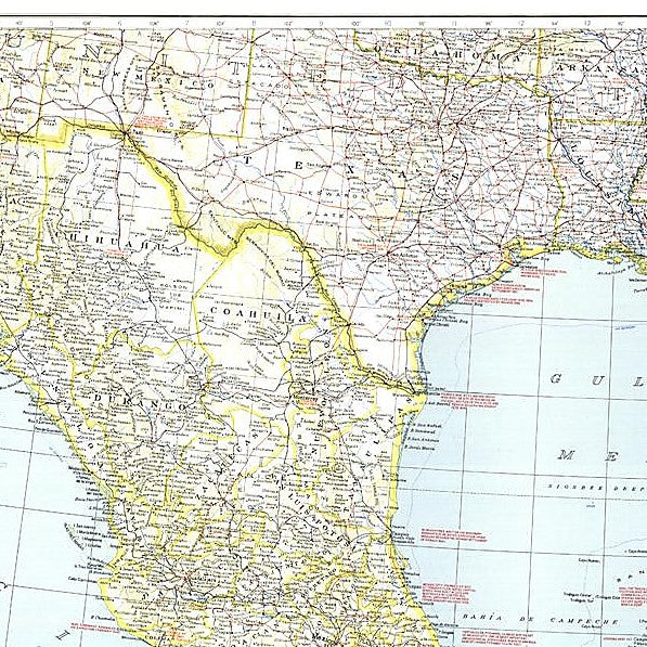 Mexico, Central America and the West Indies, 1939 by National Geographic - Image 3