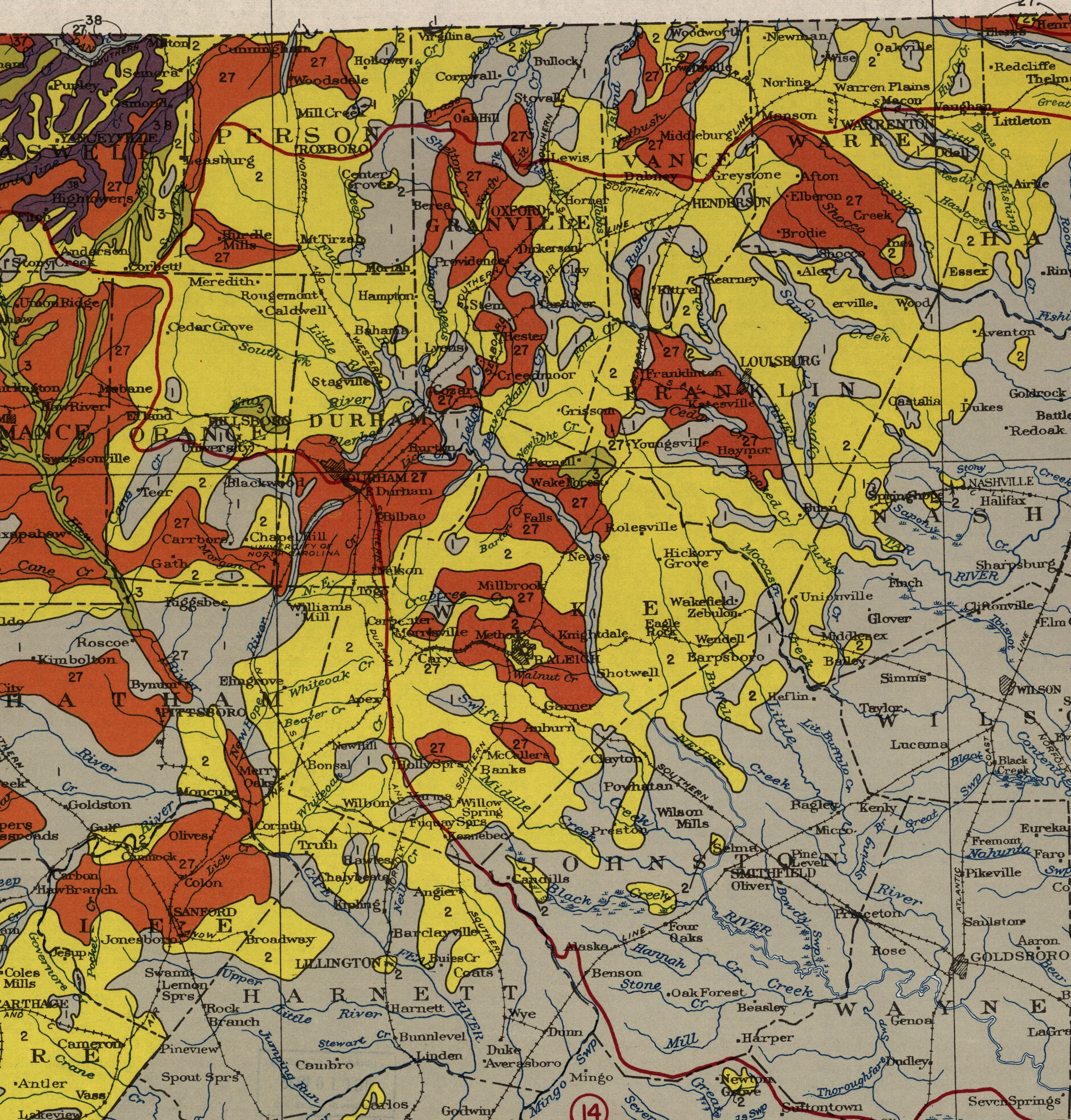 Reconnaissance Erosion Survey of the State of North Carolina, 1934 - Image 5