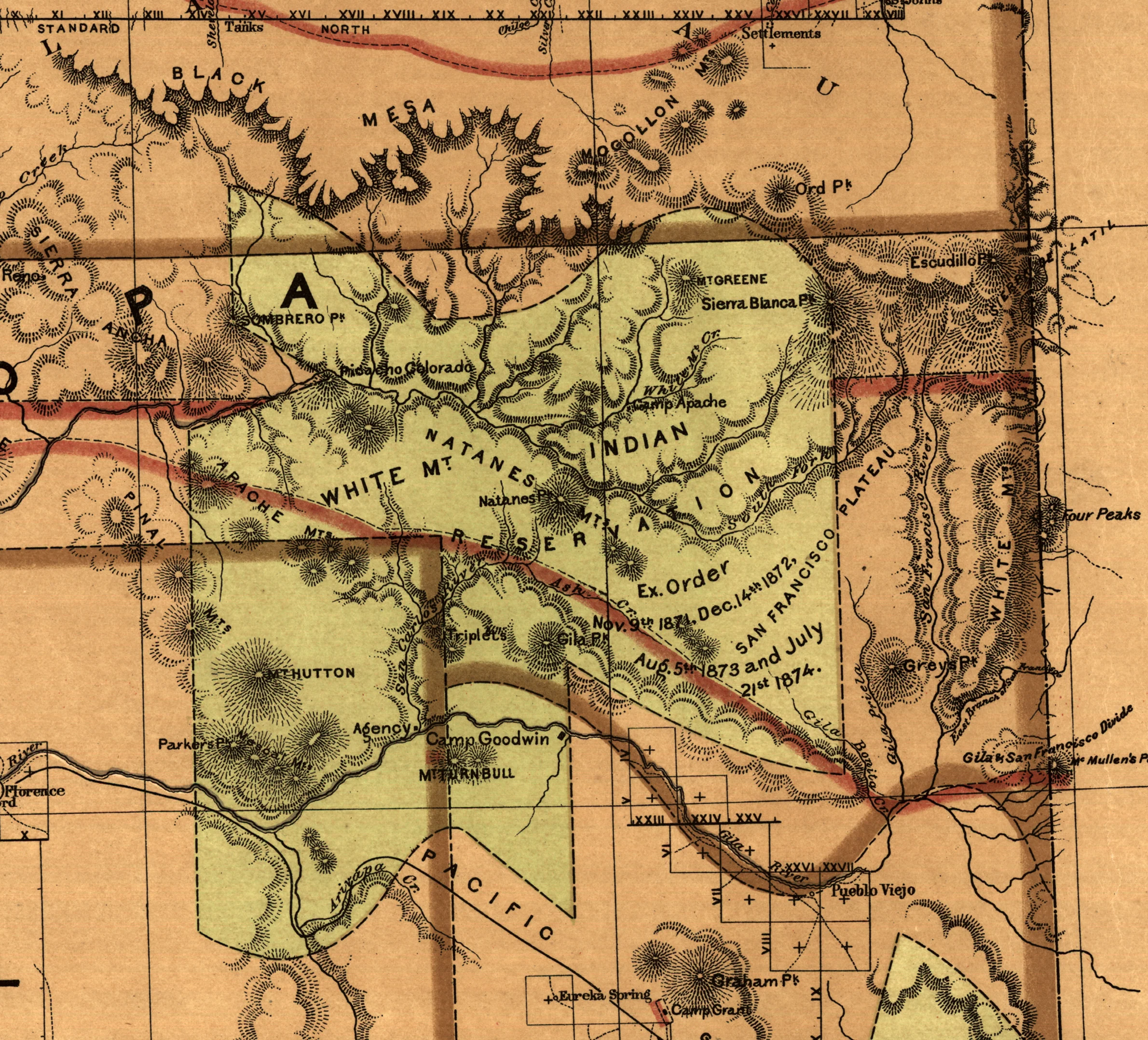 Territory of Arizona, 1876 - Image 3