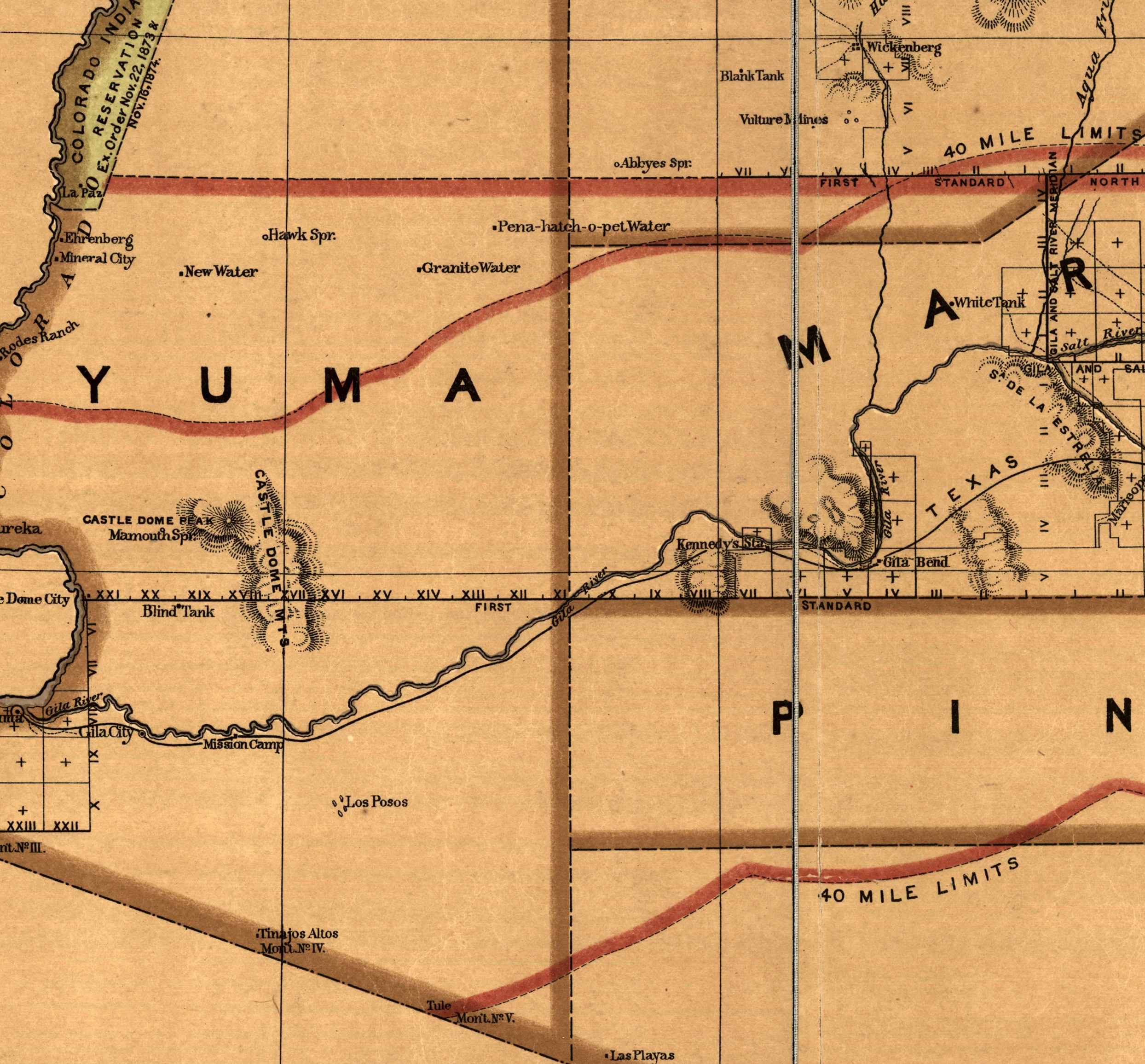 Territory of Arizona, 1876 - Image 5